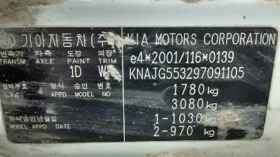 Veicolo di demolizione kia soul i (am) 1.6 crdi 128 dell'anno 2010 alimentato d4fb