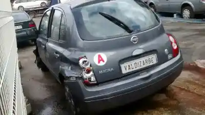 Verschrottungsfahrzeug nissan micra (k12e) visia des jahres 2009 angetrieben cr12de