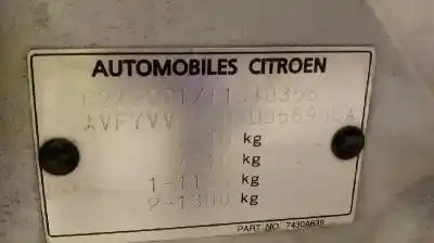 Утилизация автомобиля citroen c-crosser exclusive года 2008 питание 4hn