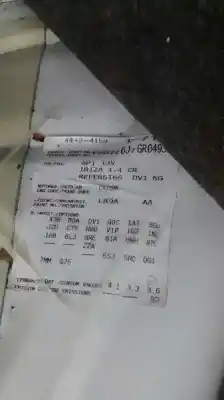 Veículo de Sucata seat ibiza (6j5) reference do ano 2016 alimentado cusb