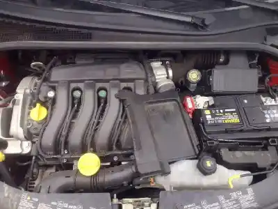 Veículo de Sucata renault clio iii 1.6 16v do ano 2009 alimentado k4m801