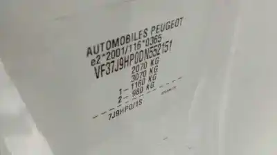 Утилизация автомобиля peugeot partner kombi outdoor года 2013 питание 9h06