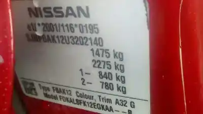 Здавання транспортного засобу nissan micra (k12e) acenta року 2010 потужний cr12