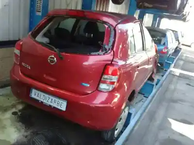 Verschrottungsfahrzeug nissan micra (k13) acenta des jahres 2013 angetrieben hr12