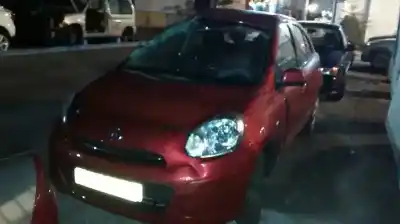 Verschrottungsfahrzeug nissan micra (k13) acenta des jahres 2013 angetrieben hr12