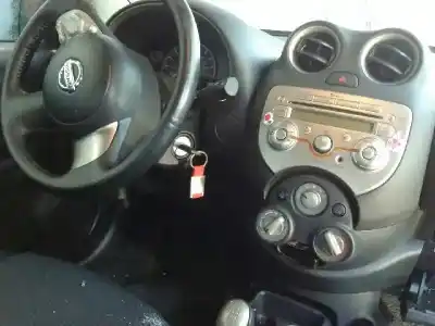 Verschrottungsfahrzeug nissan micra (k13) acenta des jahres 2013 angetrieben hr12
