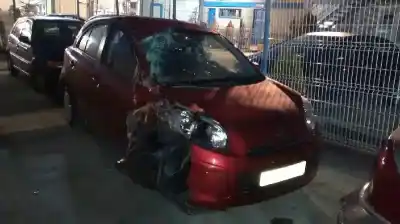 Verschrottungsfahrzeug nissan micra (k13) acenta des jahres 2013 angetrieben hr12
