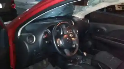 Verschrottungsfahrzeug nissan micra (k13) acenta des jahres 2013 angetrieben hr12