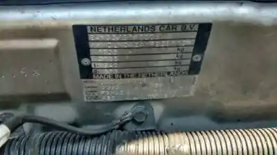 Hurda Aracı mitsubishi carisma berlina 4 (da0) 1800 gdi classic yılın 2000 güçlü 4g93