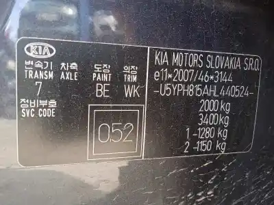 Sloopvoertuig kia sportage drive 4x2 van het jaar 2018 aangedreven d4fd