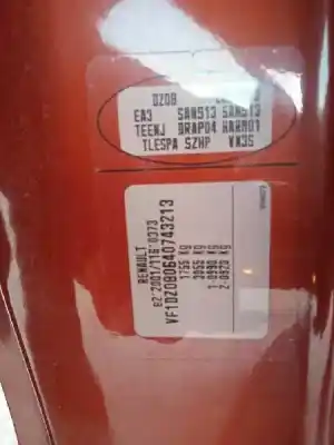 Vehicul casat renault megane iii coupe expression al anului 2009 alimentat k9k832