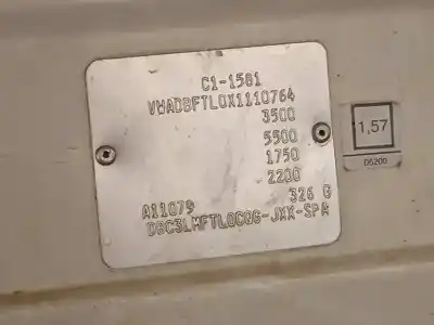 Veicolo di demolizione nissan cabstar 3.0 dell'anno 1999 alimentato bd30d