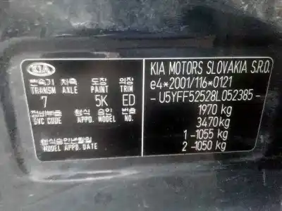 Утилизация автомобиля kia cee´d emotion года 2009 питание d4ea