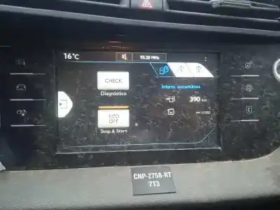 Veículo de Sucata citroen c4 picasso 1.6 blue-hdi fap do ano 2015 alimentado bh01