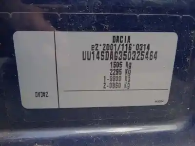 Утилизация автомобиля dacia logan (ls_) 1.2 16v (ls1n ls02 bs02) года 2014 питание d4f732