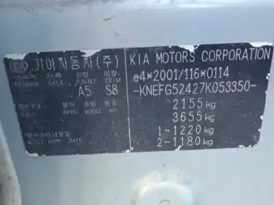 Утилизация автомобиля kia carens iii monospace (un) 2.0 crdi 140 года 2008 питание d4ea