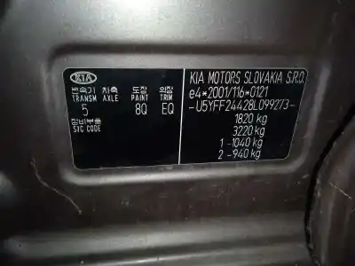 Scrapping Vehicle kia cee´d 1.6 crdi cat of the year 2009 powered d4fb