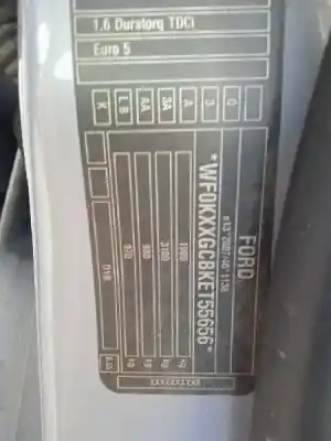 Здавання транспортного засобу ford focus lim. (cb8) 1.6 tdci cat року 2014 потужний t1da