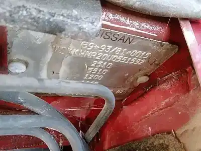 Scrapping Vehicle nissan terrano ii (r20) 3.0 di 4wd of the year 2004 powered zd30