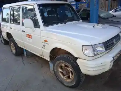 Veicolo di demolizione MITSUBISHI                                         GALLOPER (HYUNDAI)                                                                                                                                                                                                                                         2.5 Turbodiesel                                                                                                                                                                                                                                            dell'anno 2000 alimentato D4BH