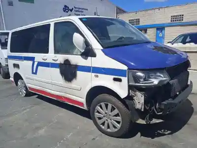Scrapping Vehicle VOLKSWAGEN                                         T5 TRANSPORTER (7E)                                                                                                                                                                                                                                        2.0 TDI CAT (CFCA)                                                                                                                                                                                                                                         of the year 2012 powered CFCA