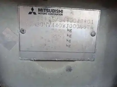 Утилизация автомобиля mitsubishi montero (v20/v40) 2.5 turbodiesel года 1997 питание 4d56