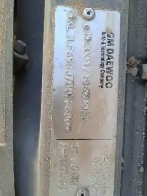 Veículo de Sucata chevrolet epica lt do ano 2007 alimentado z20s