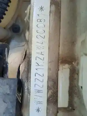 Sloopvoertuig volkswagen golf vi (5k1) 1.6 tdi van het jaar 2010 aangedreven cayc