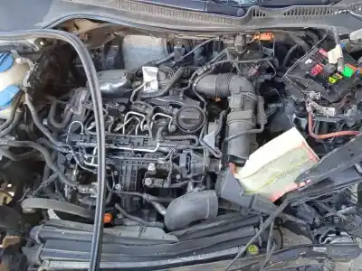 Sloopvoertuig volkswagen golf vi (5k1) 1.6 tdi van het jaar 2010 aangedreven cayc