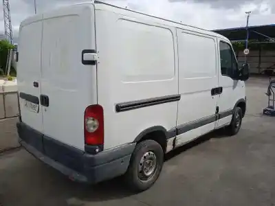 Veicolo di demolizione nissan                                             interstar (x70)                                                                                                                                                                                                                                            caja cerrada. l 1h1. batalla corta 2.8t                                                                                                                                                                                                                    dell'anno 2004 alimentato f9q772