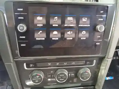 Veículo de Sucata volkswagen golf vii lim. (bq1) advance do ano 2017 alimentado chzc