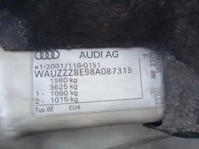 Veículo de Sucata audi a4 berlina (8e) 2.0 tdi 16v (103kw) do ano 2008 alimentado bre