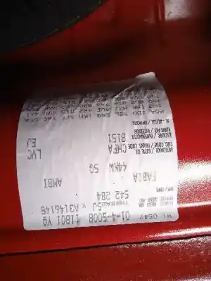 Veicolo di demolizione skoda fabia (5j2 ) 1.2 dell'anno 2010 alimentato chfa