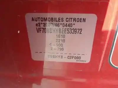 Утилизация автомобиля citroen c4 cactus shine года 2015 питание bh02
