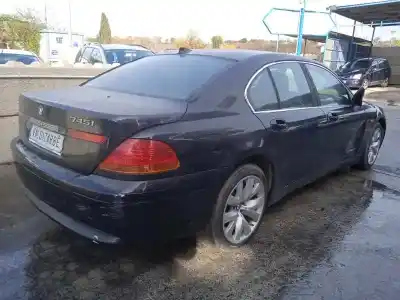 Veículo de Sucata bmw serie 7 (e65/e66) 745i do ano 2002 alimentado n62b44a
