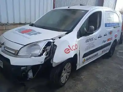 Scrapping Vehicle CITROEN BERLINGO XTR 1.6 HDi 92 of the year 2014 powered 9HF