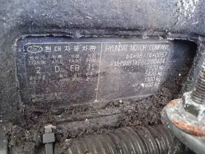 Veículo de Sucata hyundai terracan (hp) 2.9 crdi cat do ano 2006 alimentado j3