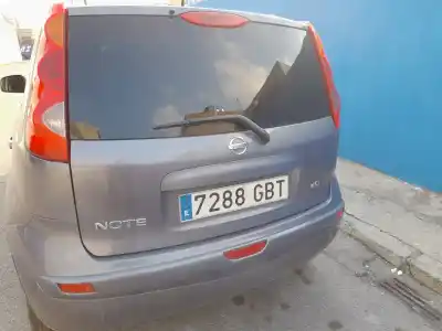 Veicolo di demolizione nissan note (e11e) acenta dell'anno 2008 alimentato k9k