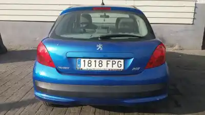 Scrapping Vehicle peugeot 207 x-line of the year 2007 powered kfu