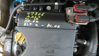Утилизация автомобиля lancia ypsilon (101) 1.4 16v oro (10.2006->) года 2005 питание 843a1000