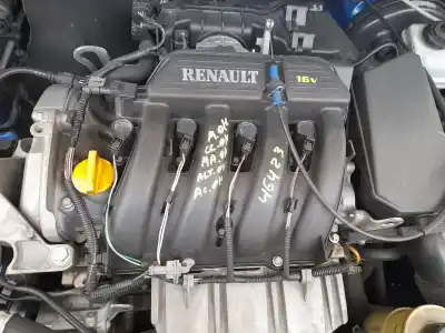 Veículo de Sucata dacia logan básico do ano 2007 alimentado k4m a 6