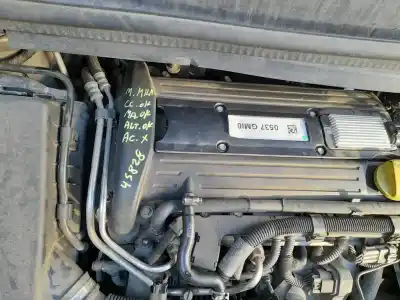 Verschrottungsfahrzeug opel zafira a elegance des jahres 2004 angetrieben z22se