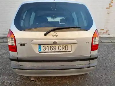 Verschrottungsfahrzeug opel zafira a elegance des jahres 2004 angetrieben z22se