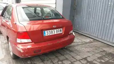 Scrapping Vehicle hyundai accent (lc) gls worldcup of the year 2002 powered g4ec