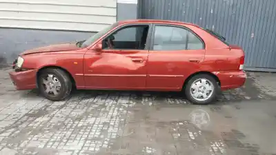 Scrapping Vehicle hyundai accent (lc) gls worldcup of the year 2002 powered g4ec