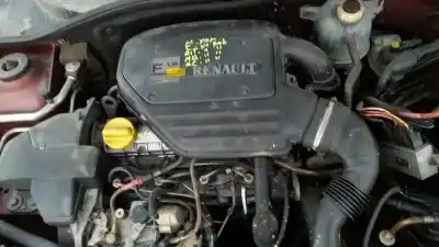 Veicolo di demolizione renault clio ii fase i (b/cbo) 1.9 d alize dell'anno 2000 alimentato f8q630