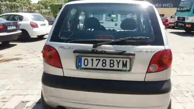 Veículo de Sucata daewoo matiz cd do ano 2002 alimentado f8cv