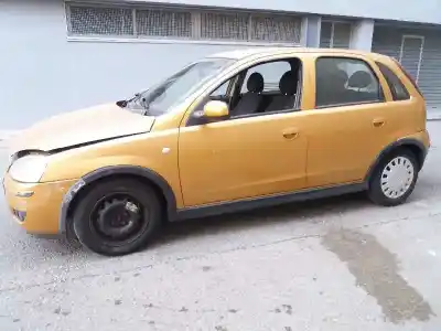 Scrapping Vehicle opel corsa c blue line of the year 2004 powered z13dt