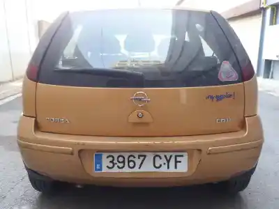 Scrapping Vehicle opel corsa c blue line of the year 2004 powered z13dt