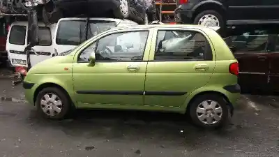 Veículo de Sucata daewoo matiz cd do ano 1997 alimentado f8cv